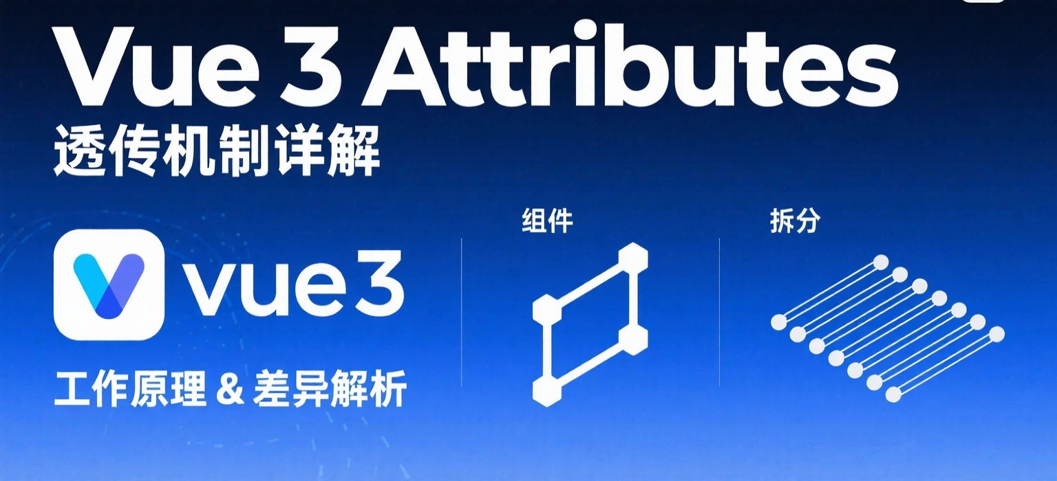 Vue 3 透传 Attributes 第一章：基本概念与工作原理完全解析